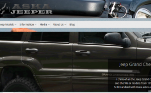 AskAJeeper is a community based site that focuses on the Jeepin lifestyle and bringing as much information about Jeeps to their owners.